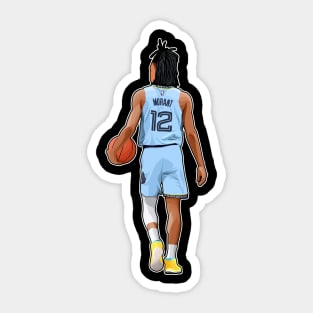 Ja Morant #12 Handle Balls Sticker